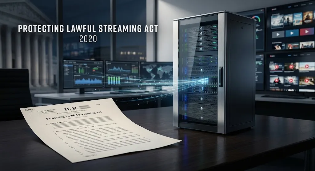 Protecting Lawful Streaming Act and unauthorized IPTV streaming services