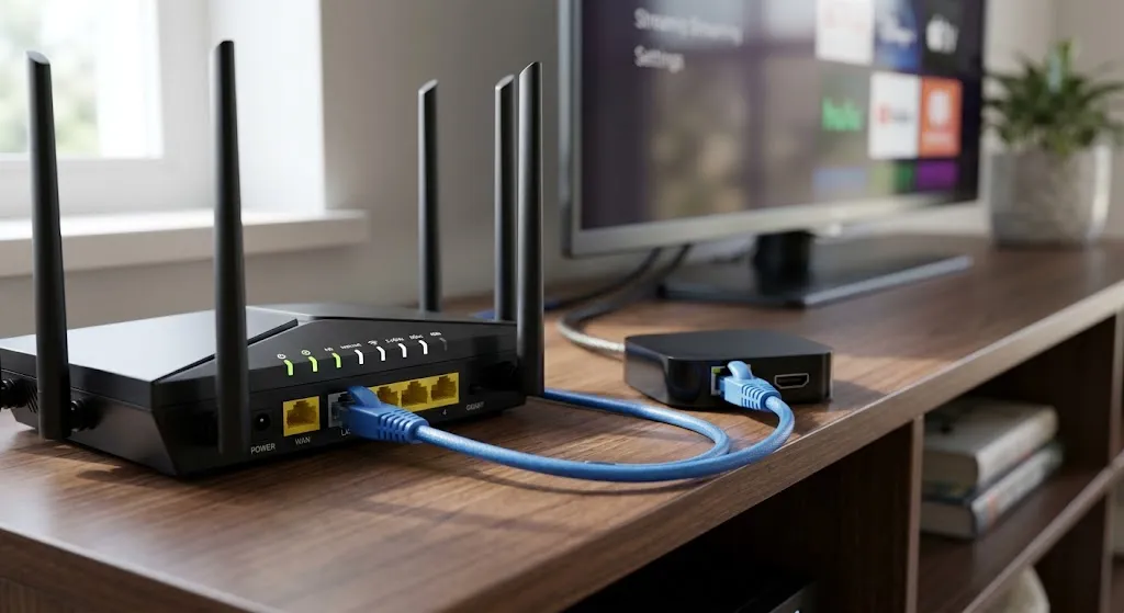 Home router and streaming device used for internet-delivered IPTV
