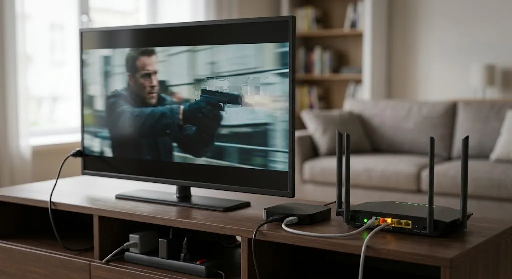 Internet TV playback problem with router and streaming device