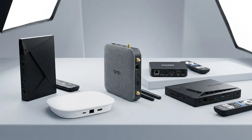 Real Android boxes compared by design and hardware features
