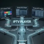 Similar IPTV app names representing different applications and publishers