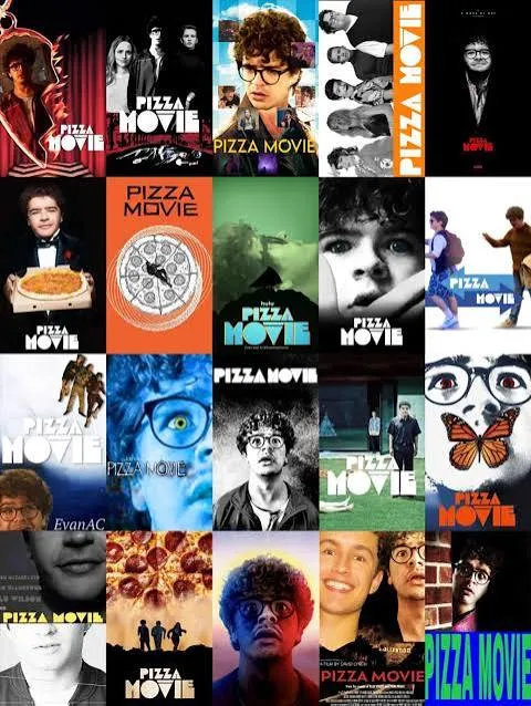Grid collage of indie movie posters and cinema artwork representing the movie library on Maryland IPTV