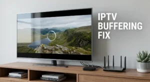 IPTV buffering fix on a smart TV during streaming playback